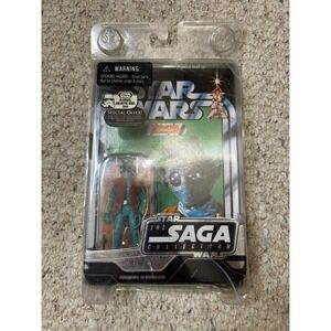 Star Wars The Saga Collection‎ Greedo Action Figure 2002 New MOC